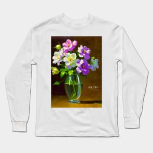 Flowers in Vase Long Sleeve T-Shirt